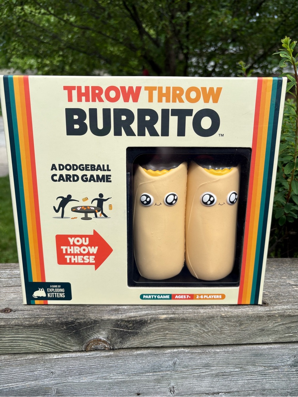 Throw Throw Burrito Party Game - Beige Plush Burritos